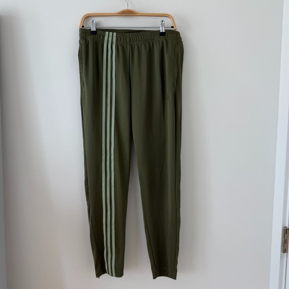 NWOT Adidas Olive Green Tiro Track Pants L